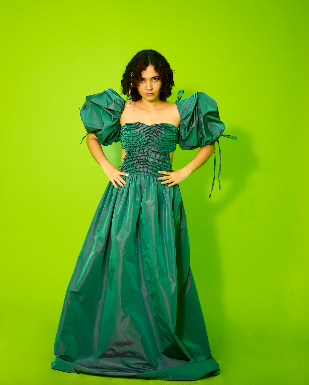 Emerald  Evening Dress