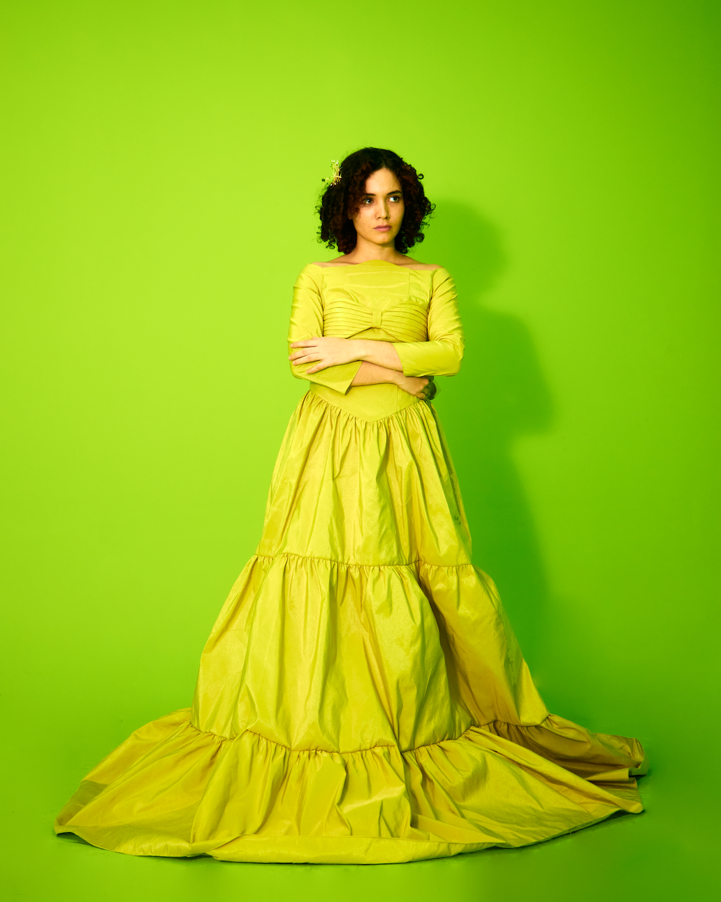 Earthy Evening Dress